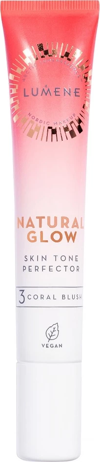 Blush krem për femra Lumene Natural Glow Skin Tone Perfector 3 Coral Blush, 20ml