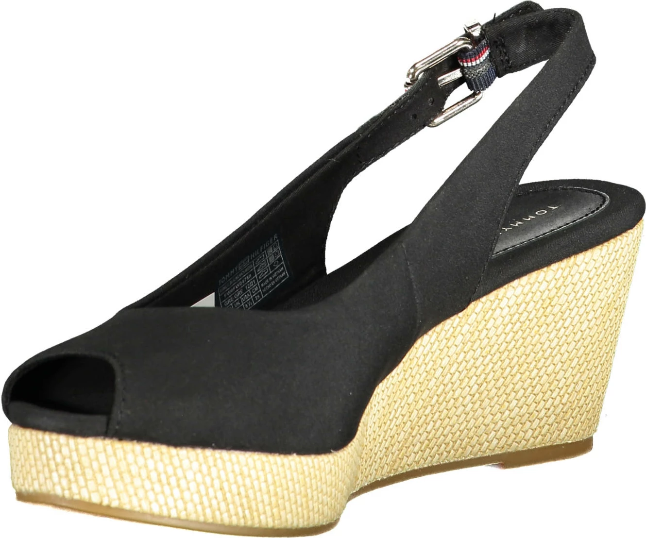 Sandale Tommy Hilfiger femra, të zeza [Madhësia: 40]