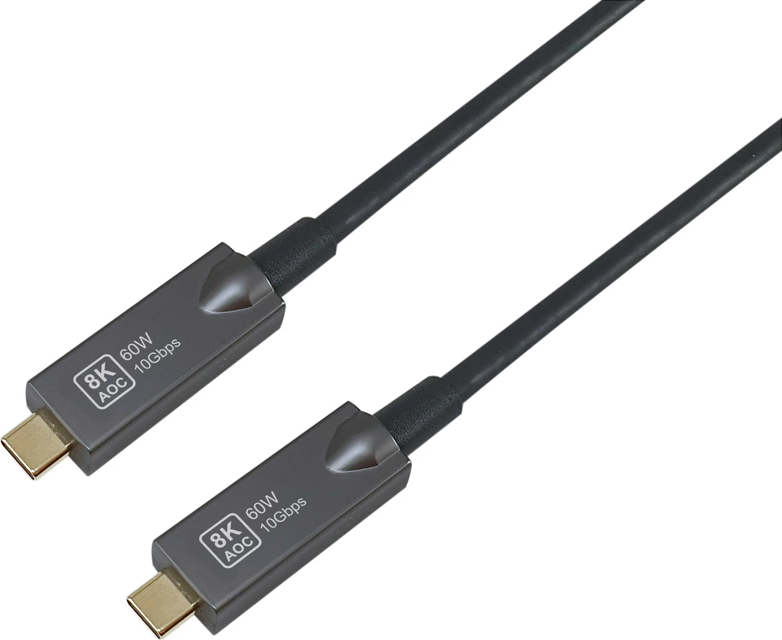 Kabel USB-C EQUIP USB 3.2 Gen2 AOC 5m, 8K, PD 60W, i zi
