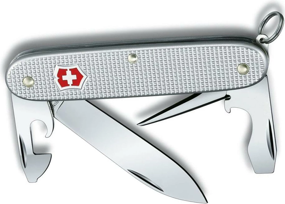 Thikë xhepi, Victorinox e brinjezuar ALOX, silver