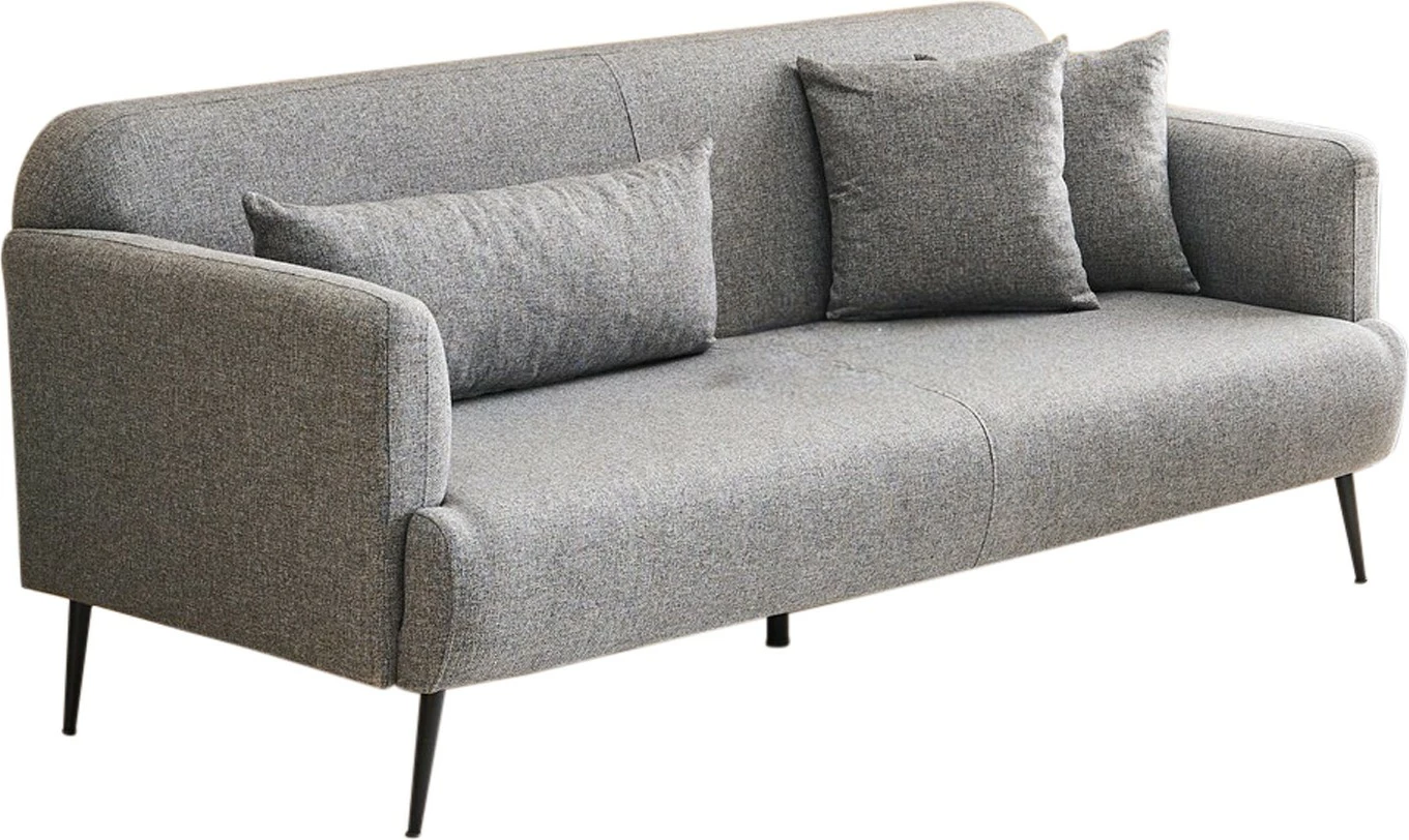 Divan treshe Atelier del Sofa, Revos, ngjyrë gri