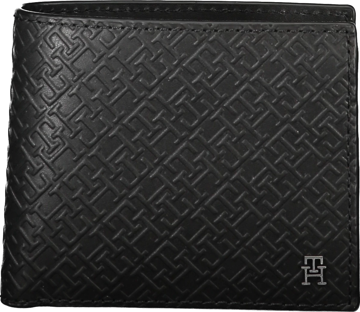 Portofol për meshkuj TOMMY HILFIGER, i zi