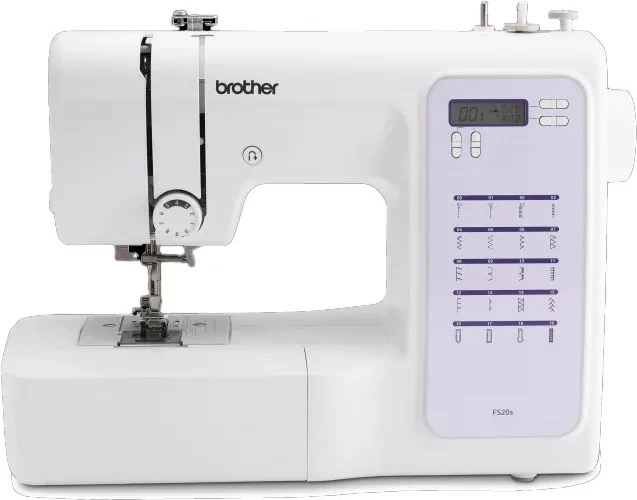 Makine qepëse Brother FS20s, kompjuterike, e bardhë