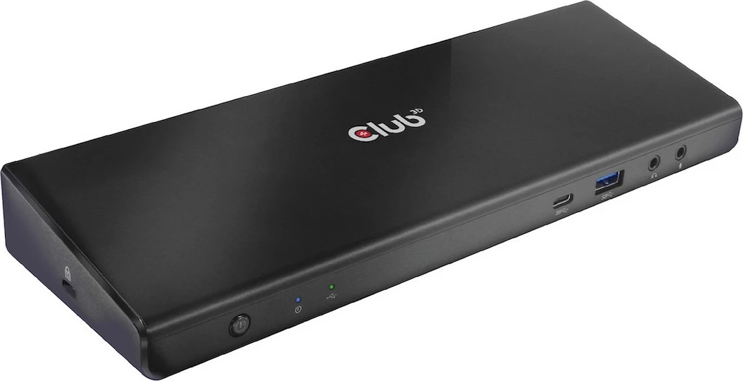 Docking station Club3D CSV-1562, 6xUSB3, 2xDP, 3xHDMI, LAN, USB-C, e zezë