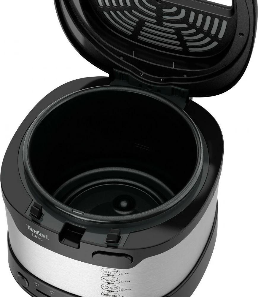 Friterë Tefal Uno M FF215D30, 1.8L, 1600W, inoks/zi