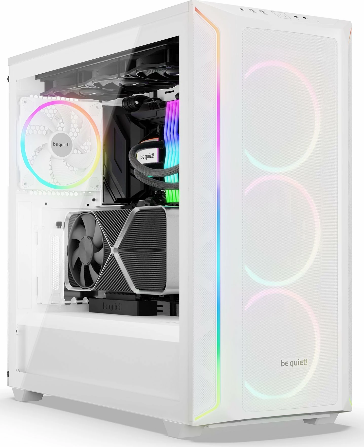Kasë be quiet! Shadow Base 800 FX BGW64, Midi Tower, ATX/eATX, ARGB, 4x140mm PWM, e bardhë