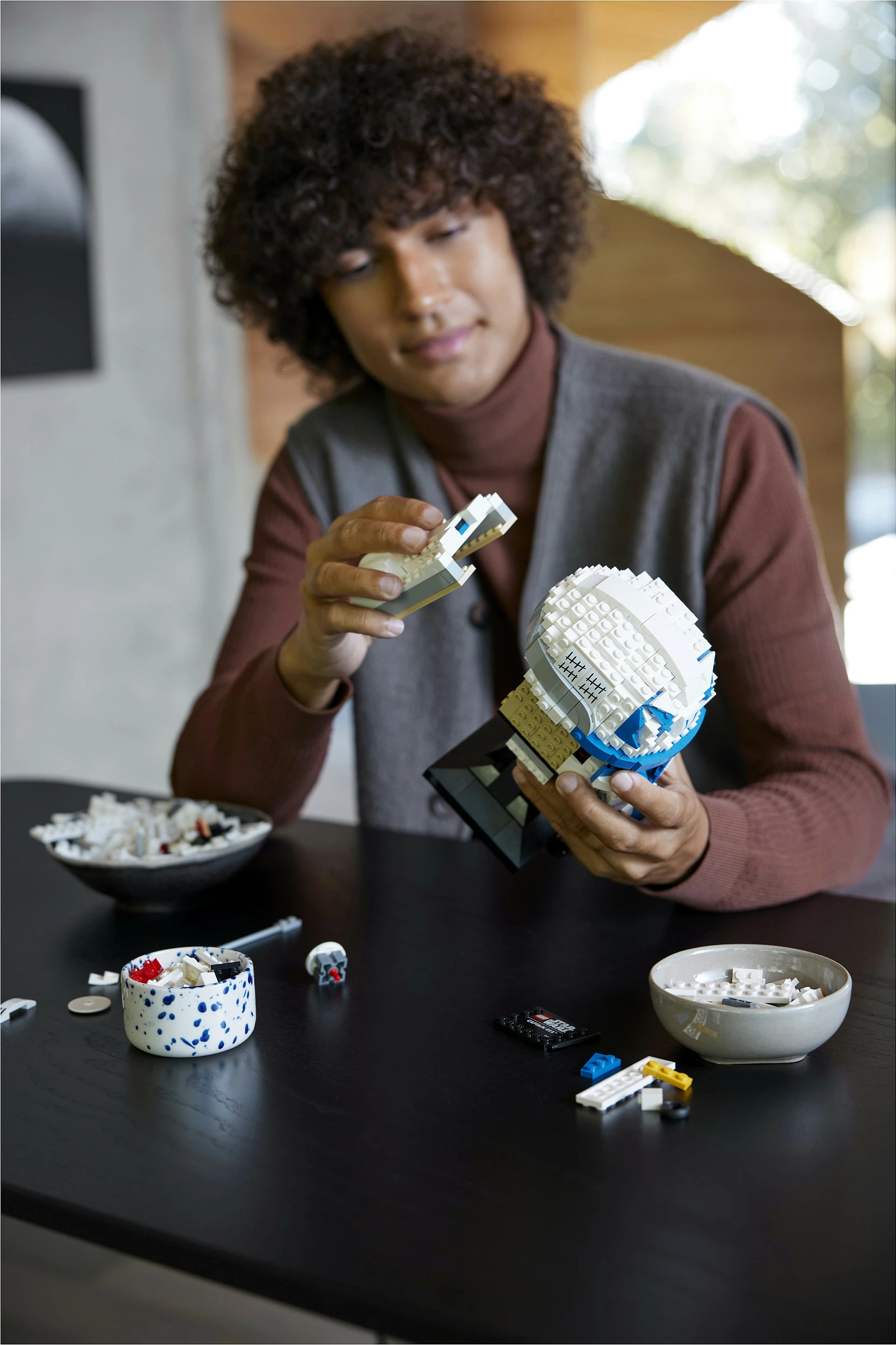 Set ndërtimi LEGO Star Wars Helmetë Captain Rex, 854 copë, shumëngjyrësh