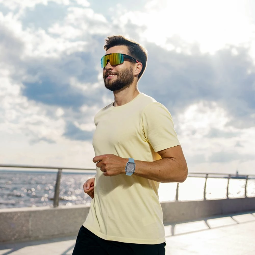 Rrip silikoni për Apple Watch Tech-Protect, për modele 42/44/45/49 mm, Verdhë