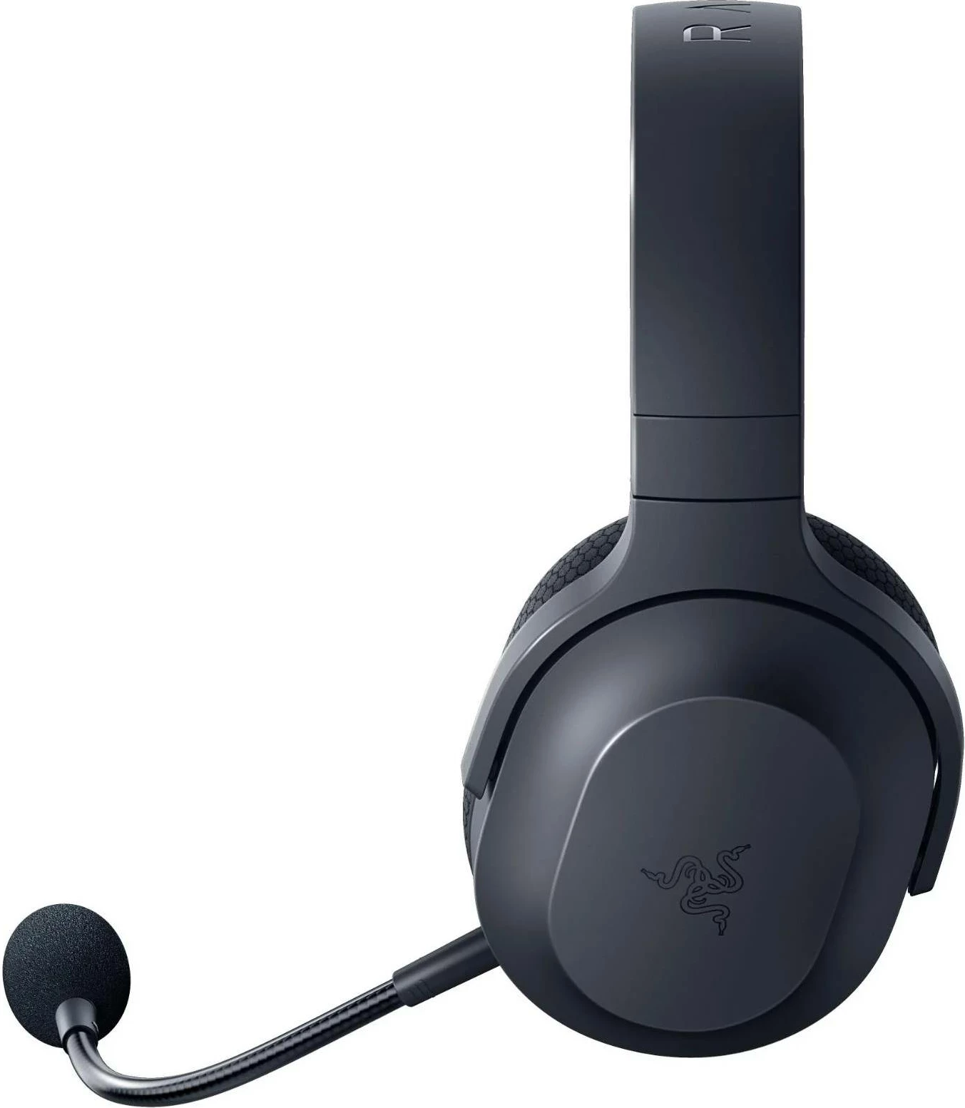 Kufje gaming pa tela, Razer, Barracuda X 2022, 2.4GHz + Bluetooth 5.2, 7.1 surround, mikrofon kardioid i heqshëm, USB-C/3.5mm, e zezë