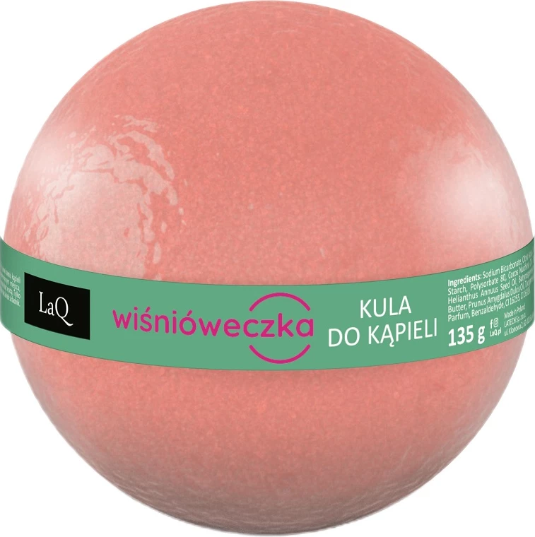 Bombë për banjë për femra LaQ Cherry, 135g