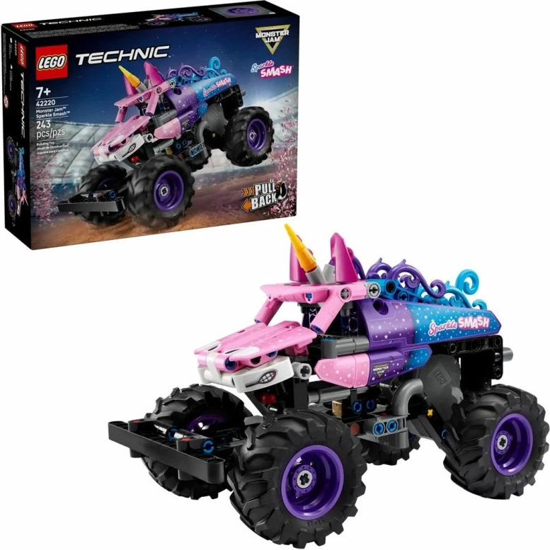 Set LEGO Technic për fëmijë, Monster Jam Sparkle Smash