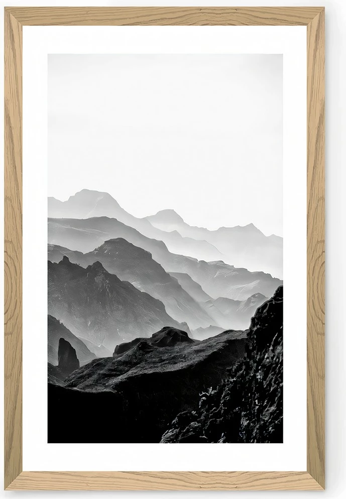 Pikturë dekorative, Wallity, Tekhammdf43, shumëngjyrëshe, pa kornizë, 33x48cm