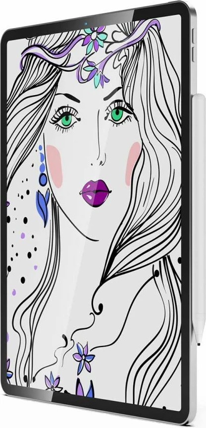 Stilolaps digjital Tech-Protect për iPad, me magnet, LED, i bardhë