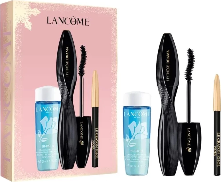 Set make-up për sy Lancome Hypnose Drama për femra, e zezë, 3 copë