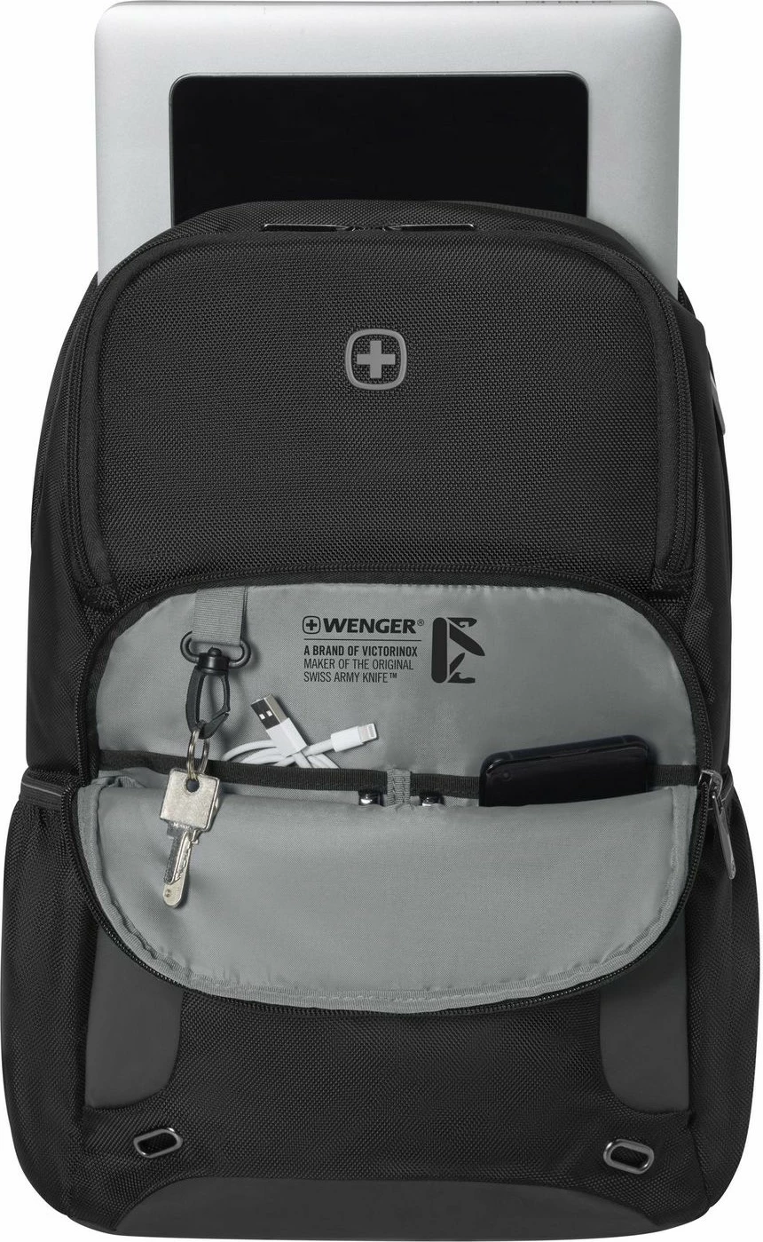 Çantë shpine Wenger XE Tryal 15.6 inç me xhep për tablet, e zezë