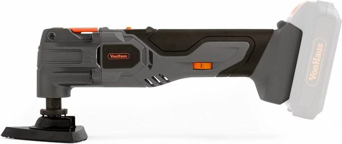 Vegël multifunksionale pa kabllo VonHaus E-Series 18V, pa bateri/karikues, me aksesorë, e zezë/gri