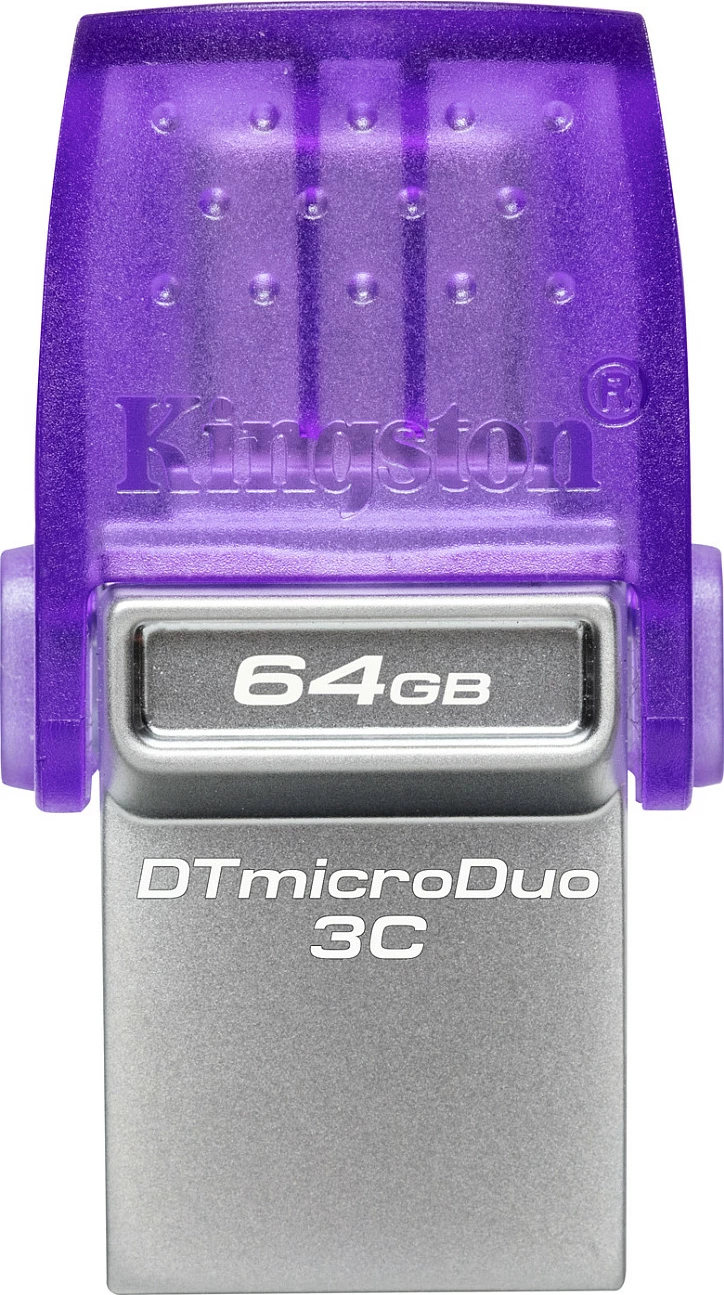 USB stick Kingston DataTraveler microDuo 3C 64GB, USB-A/USB-C, vjollcë