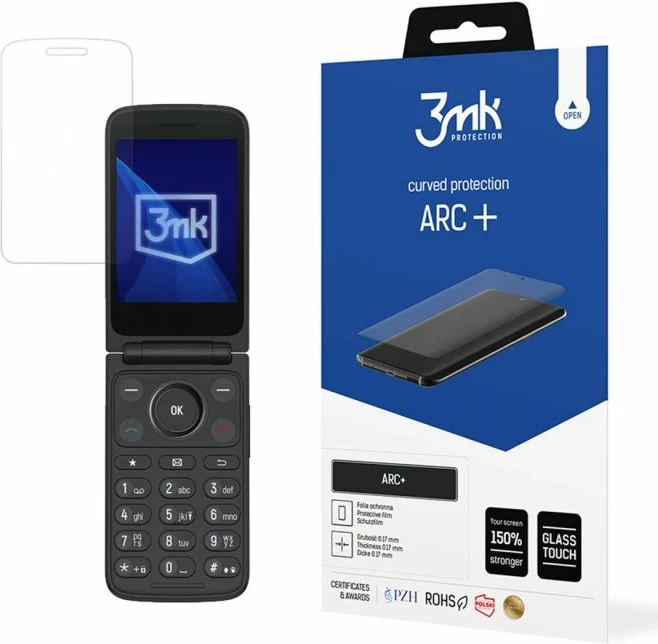 Folie mbrojtëse për ekran 3mk Protection ARC+ për TCL OneTouch 4043