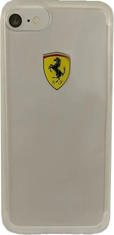 Mbështjellës Ferrari FEHCRFP7TR1 për iPhone 7/8/SE 2020/SE 2022, transparent