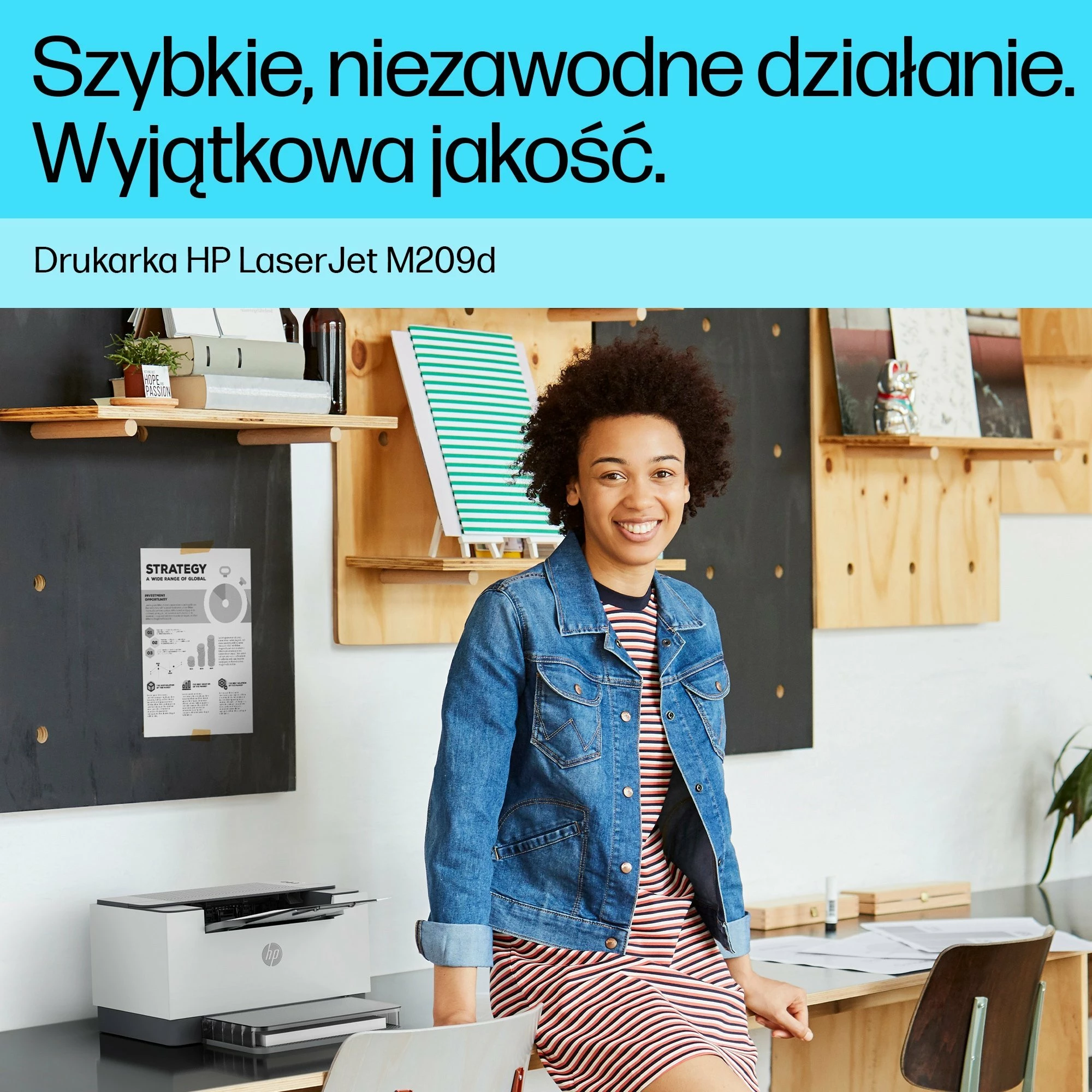 Printer lazer HP LaserJet M209d (8J9L0F), A4, duplex, USB, 29 ppm, 600x600 dpi, 64 MB, i bardhë