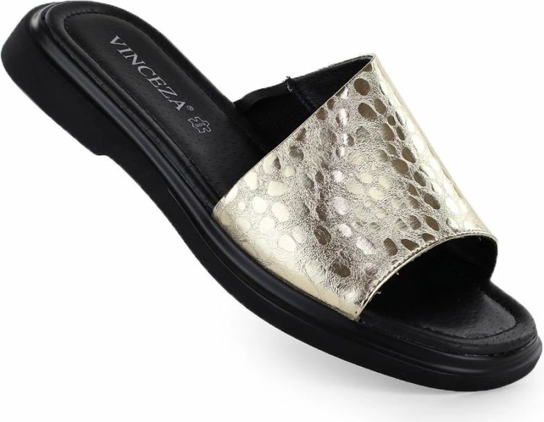 Flip-flopa për femra Vinceza 66914, të arta