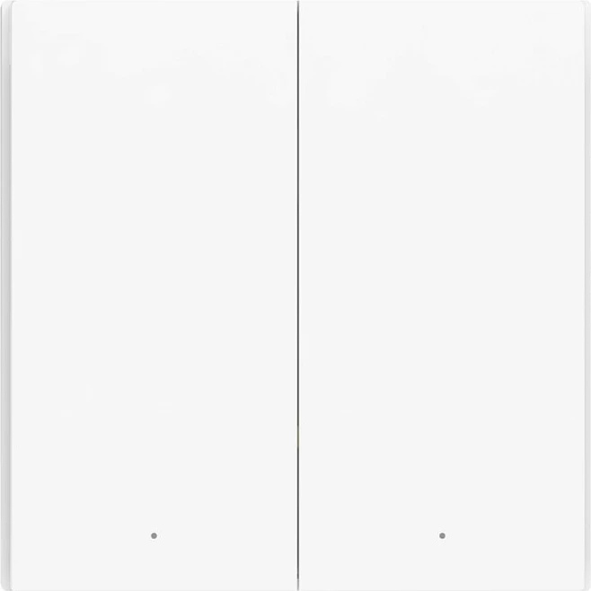 Switch wireless Aqara H1 Double Rocker, ZigBee, HomeKit, i bardhë
