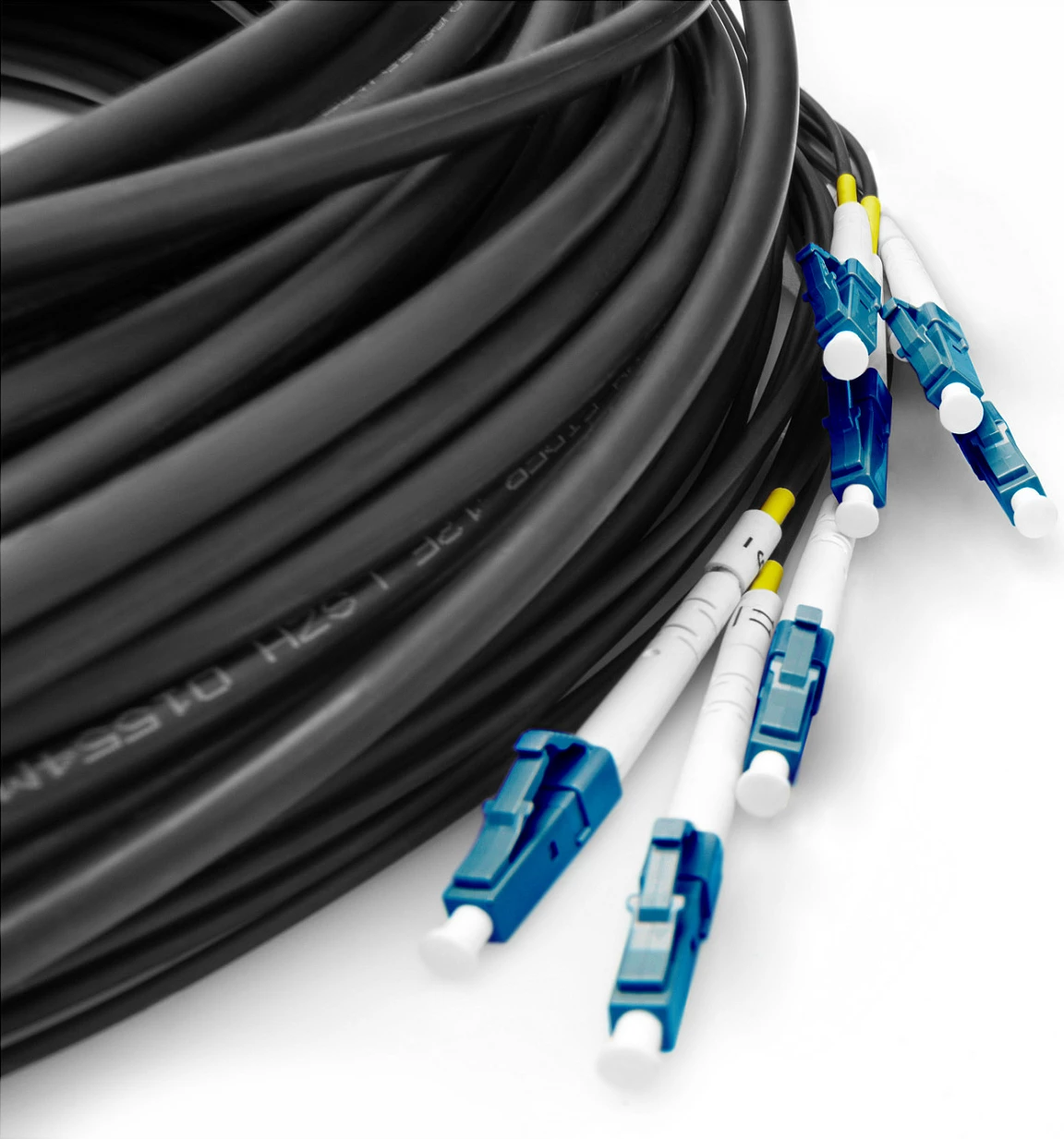 Kabllo optike Digitus LWL Patchkabel LC në UPC 50m OS2, e zezë