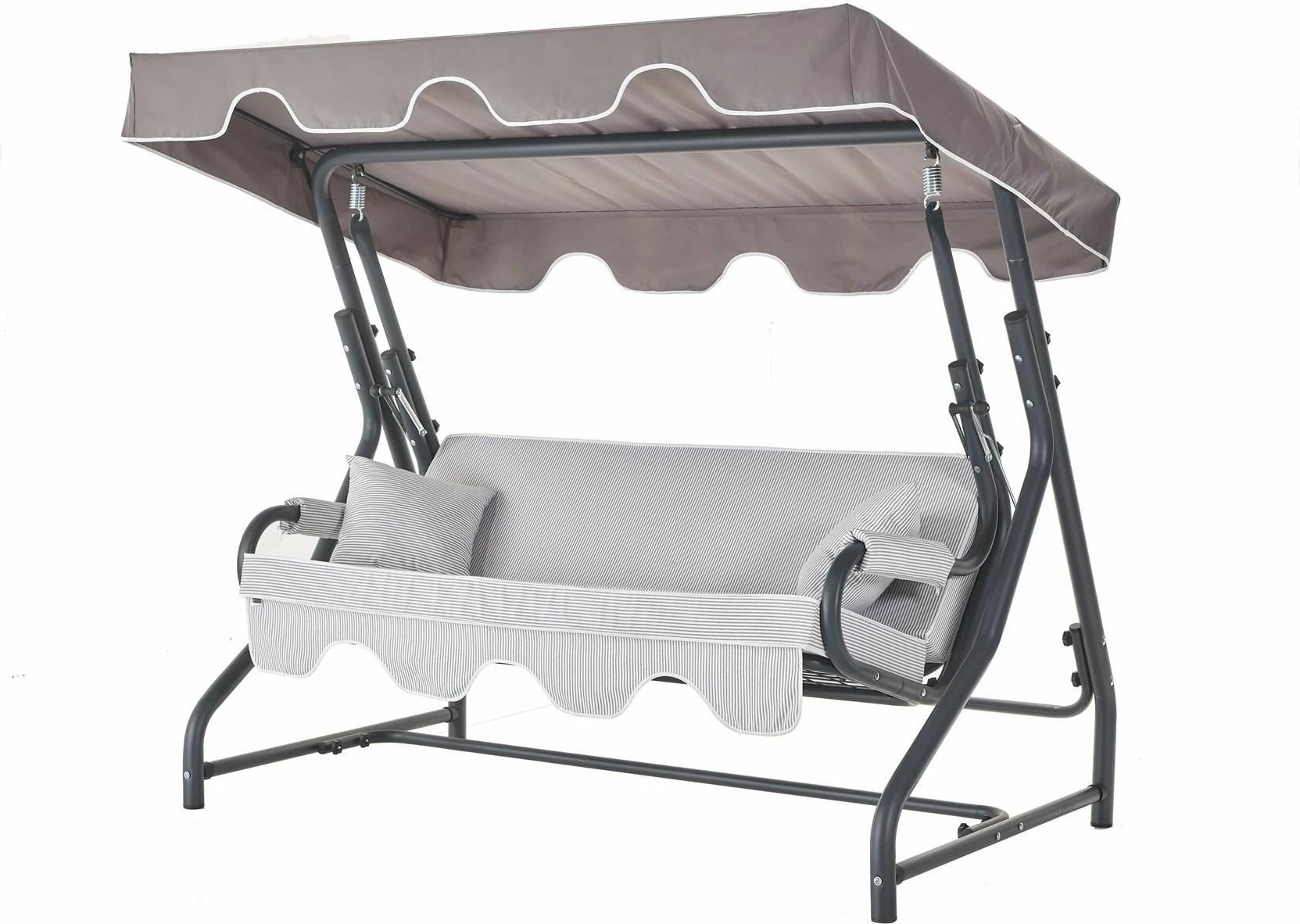 Karrige lëkundëse treshe për kopsht, Olea, ngjyrë shumëngjyrëshe