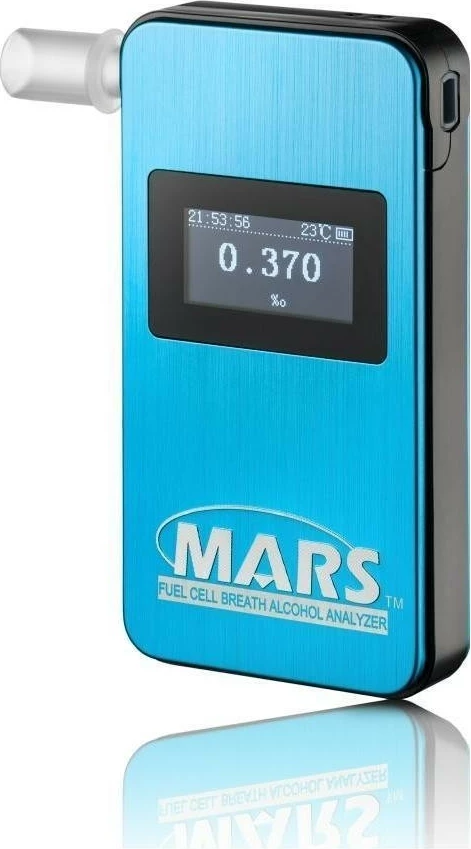 Alkoolmetër Aisko Alcovisor MARS BT, elektro-kimik, blu