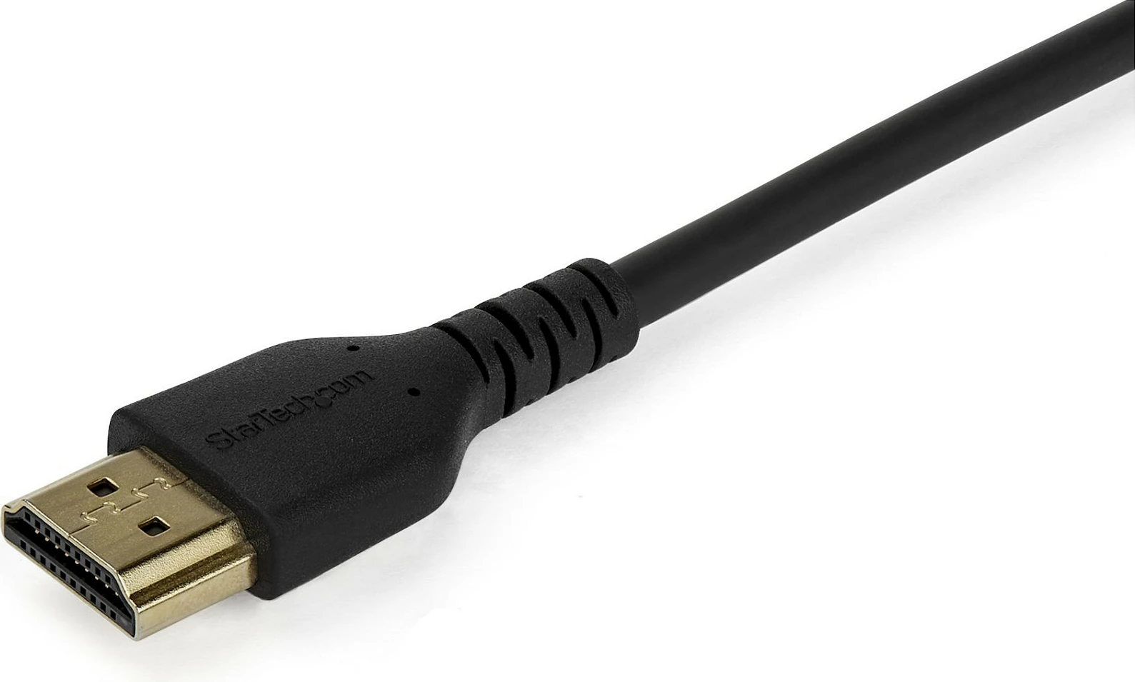 Kabllo HDMI StarTech Slim HDMI 2.0, 1m, 4K 60Hz, HDR10, Ethernet, ARC, e zezë