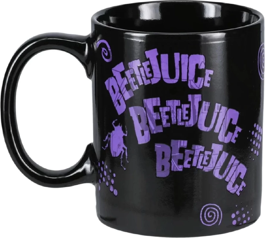 Filxhan termo-reaktiv Paladone Beetlejuice 300 ml, i zi