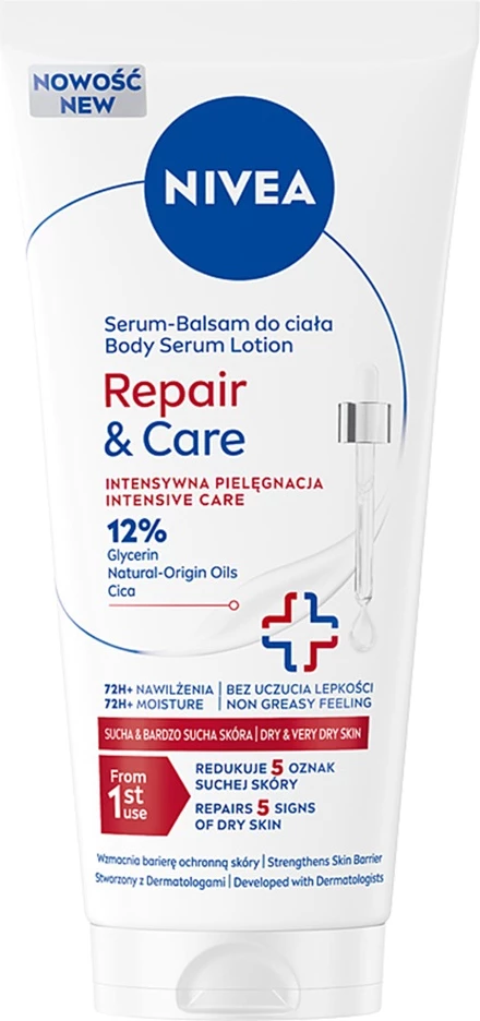 Serum-balsam për trup Nivea Repair & Care Regenerating, 200ml