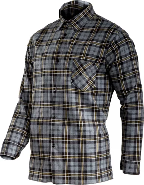 Këmishë flanelë LAHTI PRO L4181004 170g/m² pambuk 100% XL gri