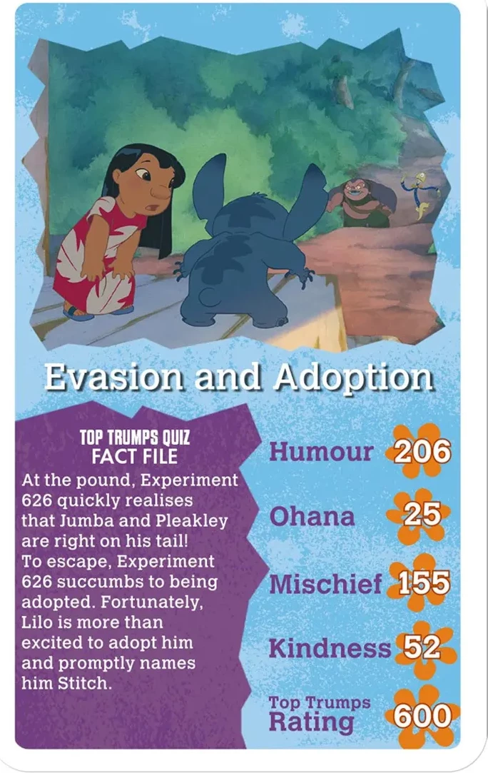 Top Trumps Specials - Disney Lilo & Stitch Movie Moments Card Game