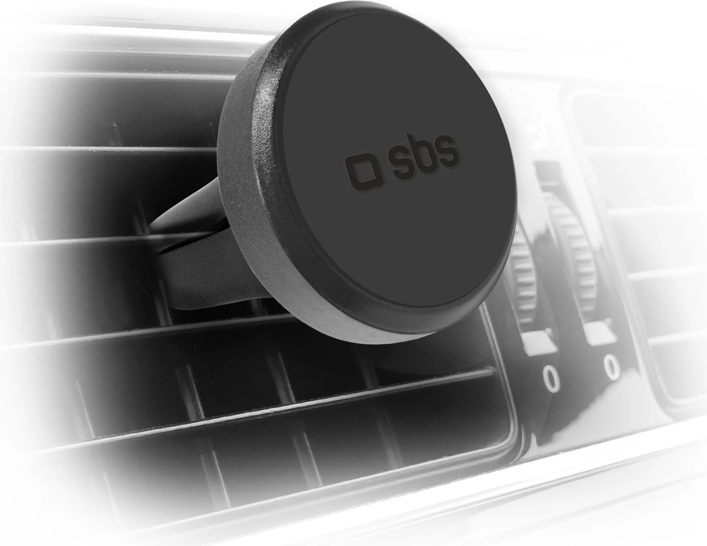 Mbështjellës magnetik për celular SBS TESUPPEASYMAGK, për ventilator të ajrit, i zi