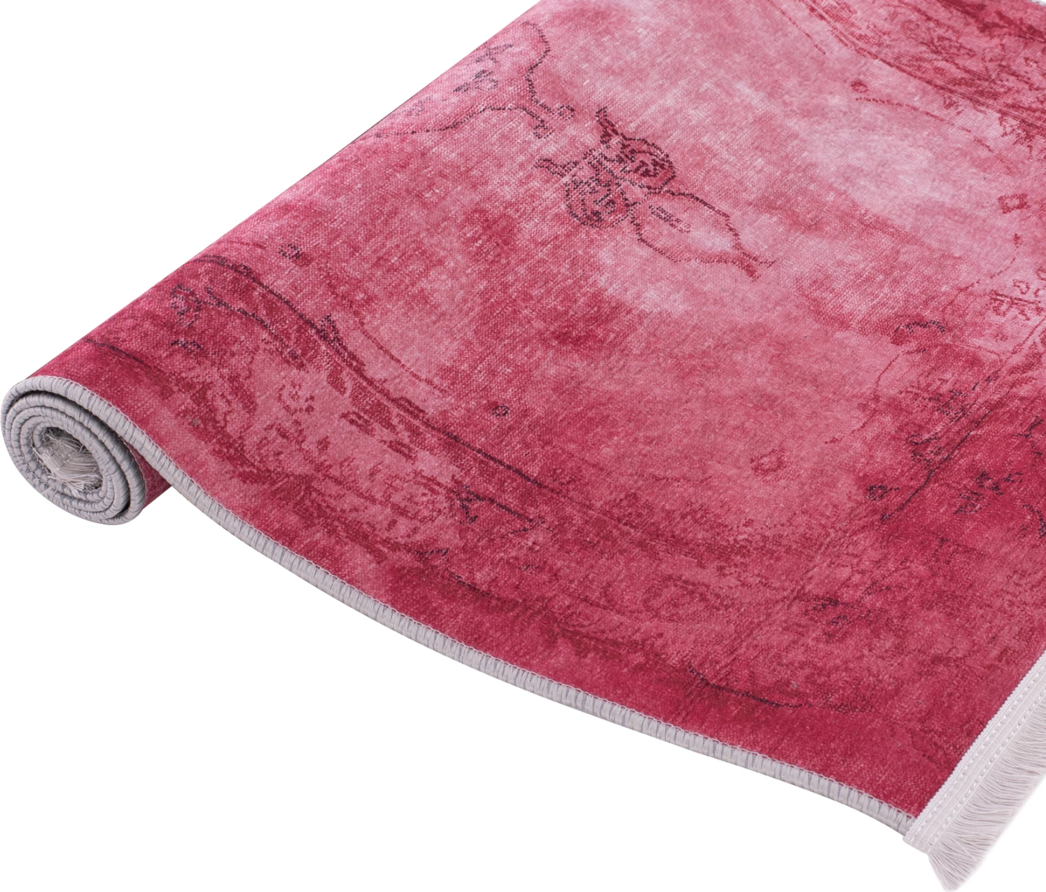 Tapet për dhomë ndeje, ngjyrë e kuqe etnike, JOSIANE, 160x230 cm