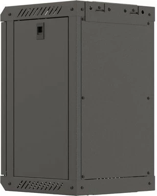 Kasë RACK LANBERG 10" 9U 300x300mm, e zezë, dyer xhami