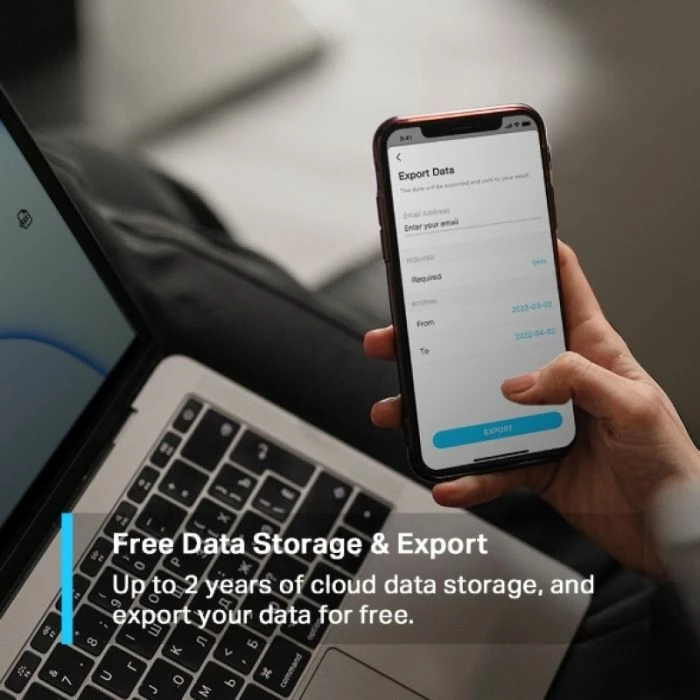 Sensor i mençur i temperaturës dhe lagështisë TP-LINK Tapo T310, i bardhë, set me bateri CR2450