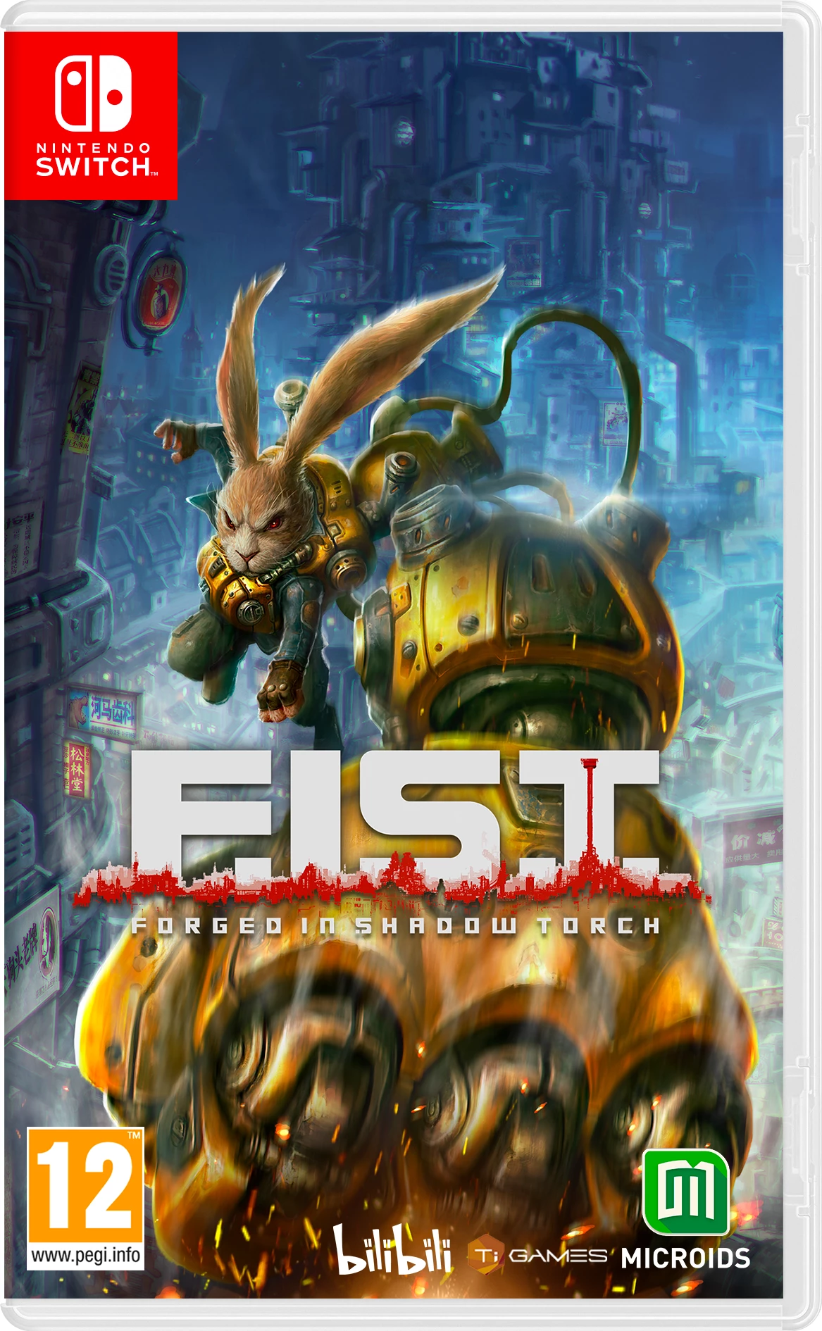 Video lojë Microids F.I.S.T.: Forged In Shadow Torch, Nintendo Switch
