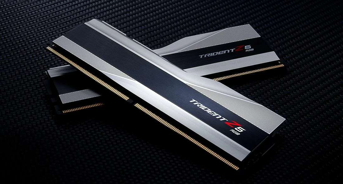 RAM Memorje G.Skill Trident Z5 RGB F5-6000J3636F16GX2-TZ5RS 32GB (2x16GB) DDR5 6000MHz CL36, zezë/argjend, set