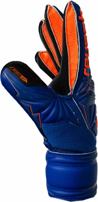 Doreza portieri për fëmijë Reusch Attrakt Infinity Finger Support Junior 56 72 710 4127