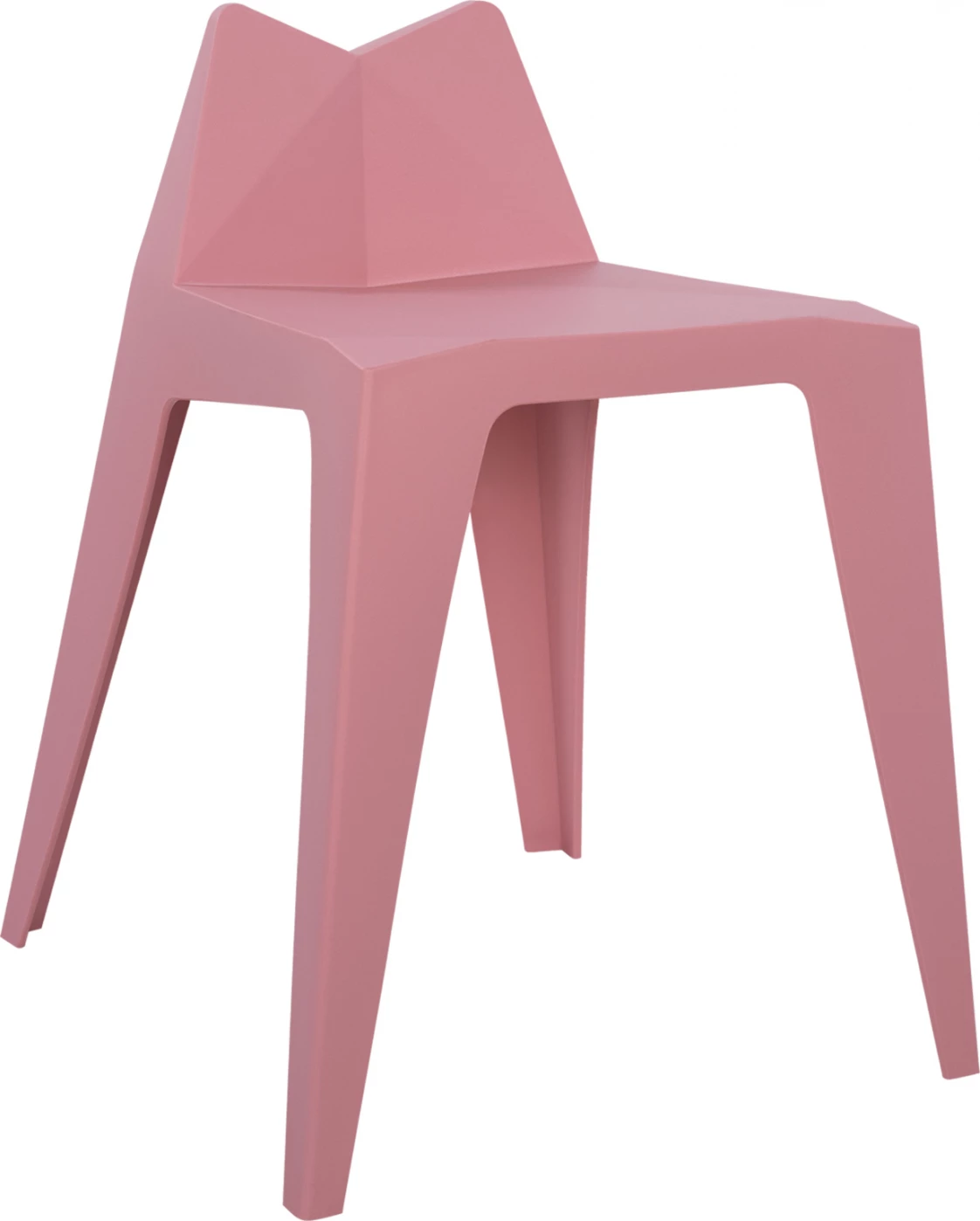 Karrige për bar polipropileni rozë Homer FH8005.20 44,5x35,5x61 cm
