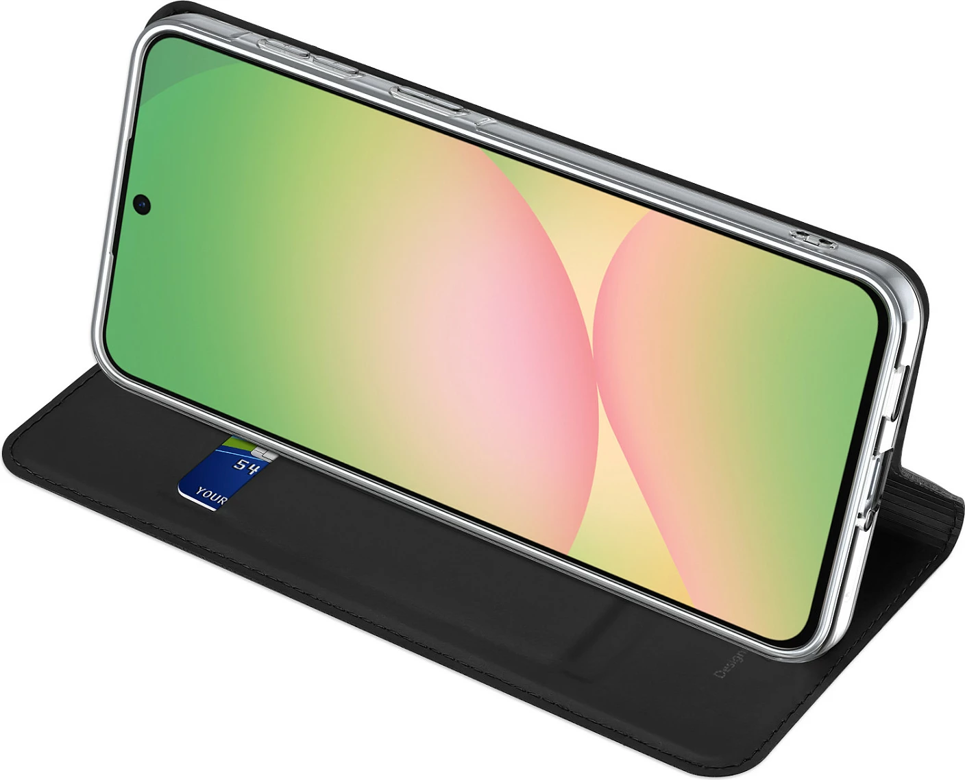Mbështjellës nevox VARIO Series për Samsung Galaxy A57 5G, folio me kapak, stand, i zi