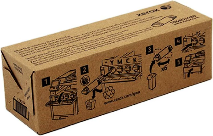 Toner Xerox 106R03480 kapacitet i lartë 5500 faqe për Phaser 6510/WorkCentre 6515, i zi