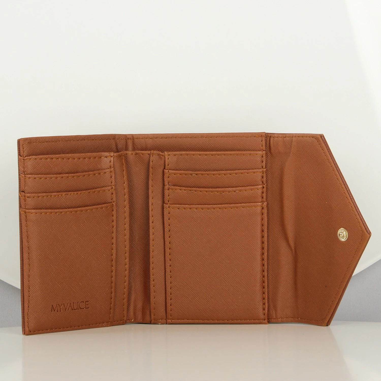 Portofol lëkure, ngjyrë tan, Zoozie Bags, 1371