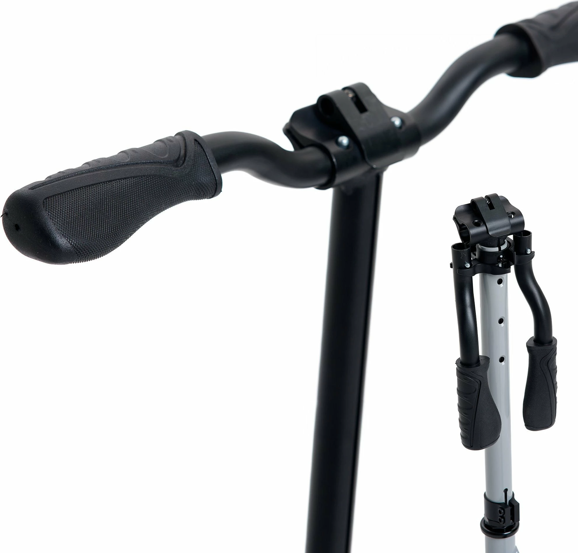 Skuter Blackwheels Zoom, 200 mm, palosës, ABEC-7, për të rritur, gri
