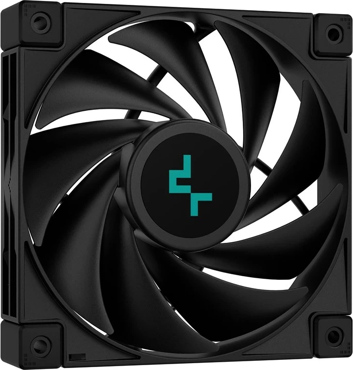 Ftohës ajri procesori DEEPCOOL AK400 ZERO DARK, 12 cm, i zi
