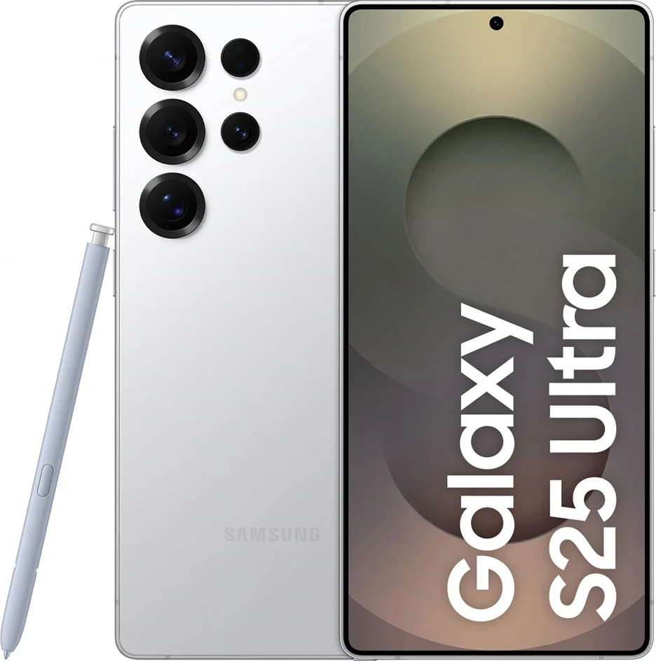 Celular Samsung Galaxy S25 Ultra, 6.9", 12+1 TB, 5G, i bardhë