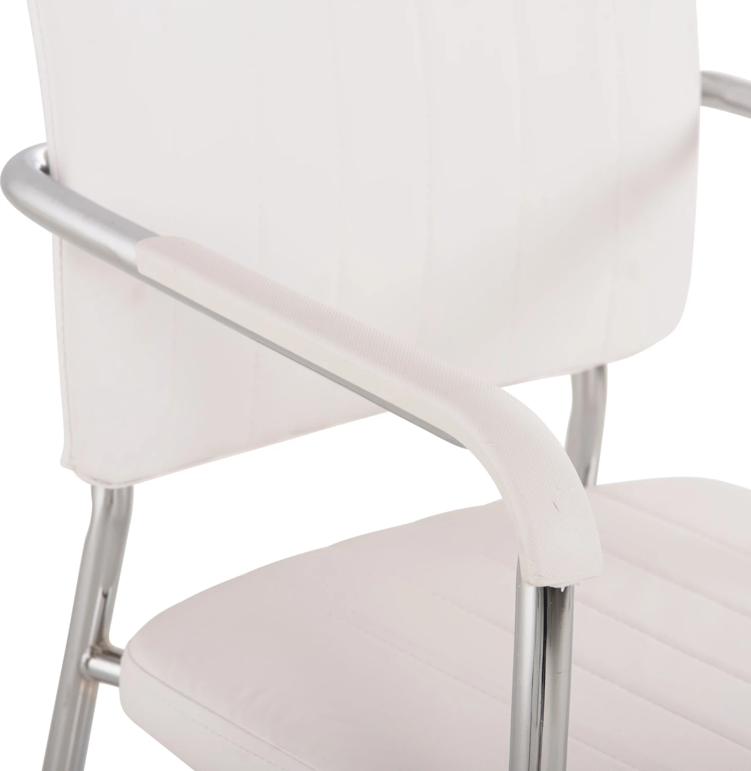 Karrige për zyre konferencash FH1070.02, e bardhë, set prej 4 copë