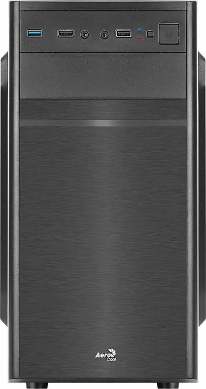 Kasë Aerocool CS-103 Mini Tower për Micro-ATX/Mini-ITX, pa furnizues rryme, e zezë